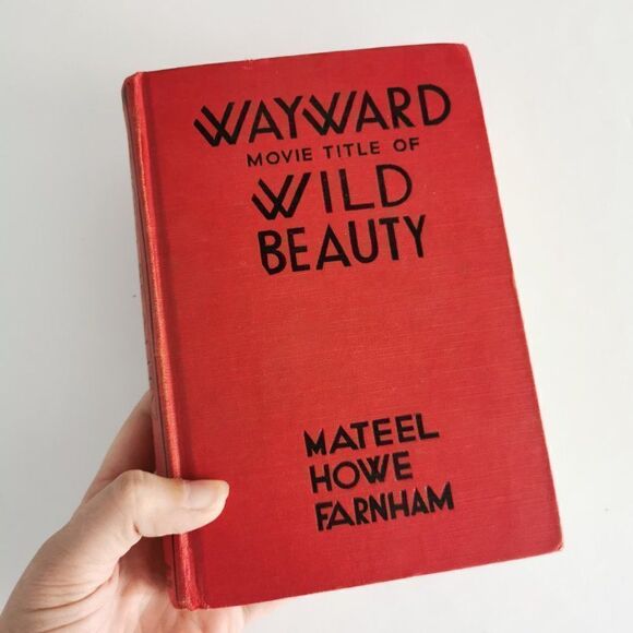 1930 Wayward Book Farnham Movie Title Wild Beauty Pre-Code Paramount Red Book - Picture 3 of 11